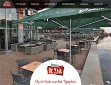 Tablet Screenshot of grandcafedezaak.nl